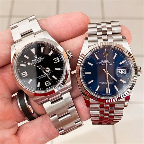 rolex explorer 36mm wartezeit|rolex datejust wrist watch.